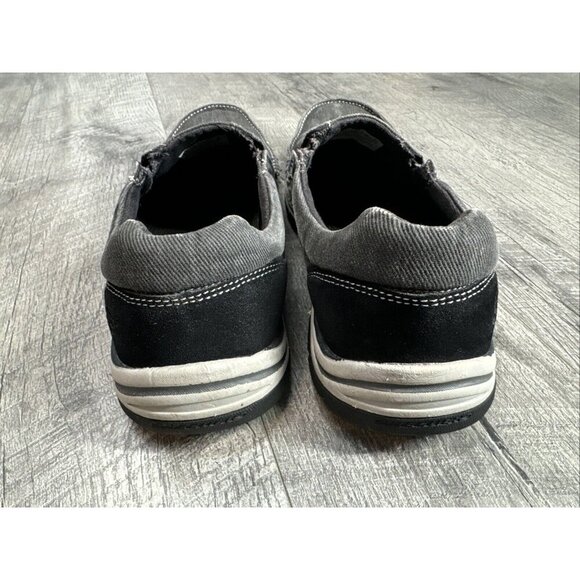 Skechers Avillo Loafers Mens 8.5 Black Relaxed Fit Memory Foam Shoes Slip On - Picture 3 of 9